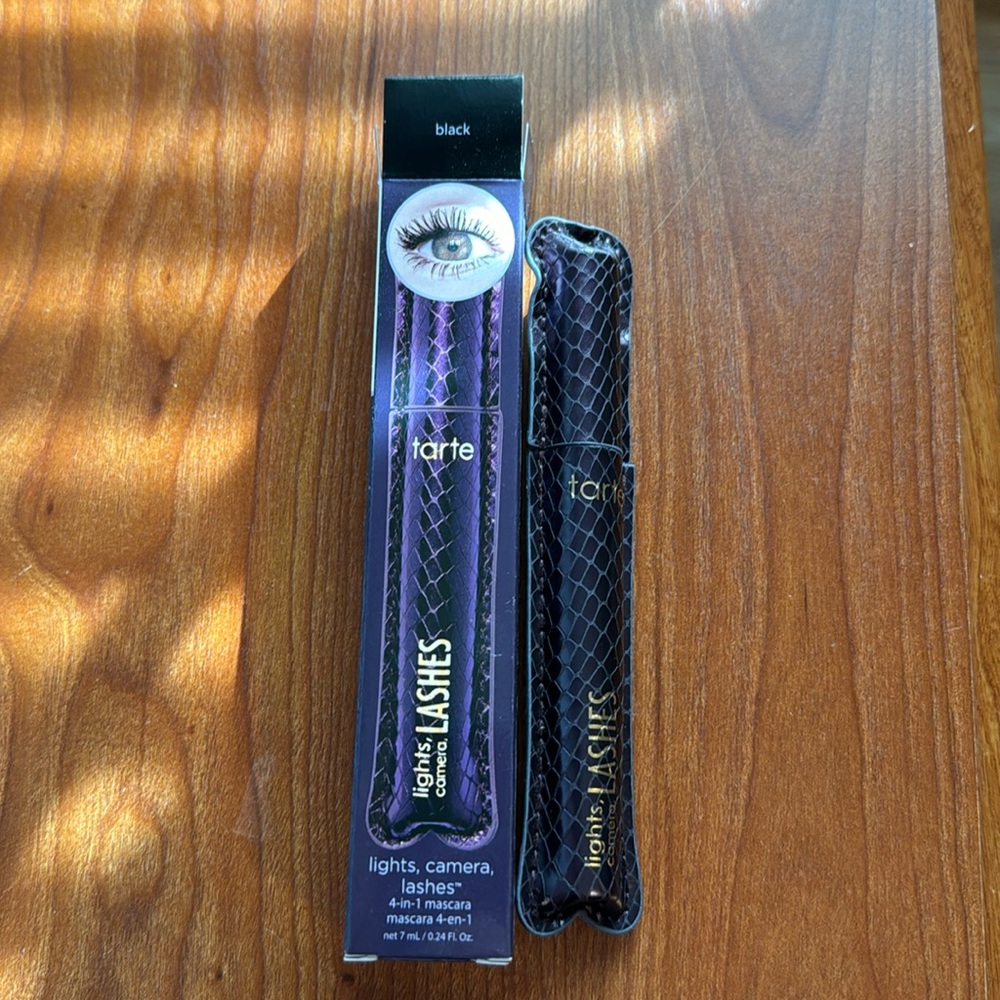 NEW tarte lights, camera, lashes mascara!